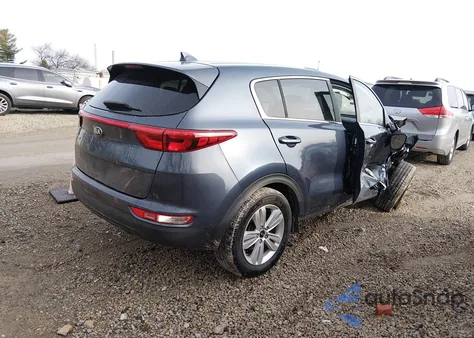 2019 Kia Sportage Lx z USA, uszkodzony, nr VIN KNDPMCAC5K7617854